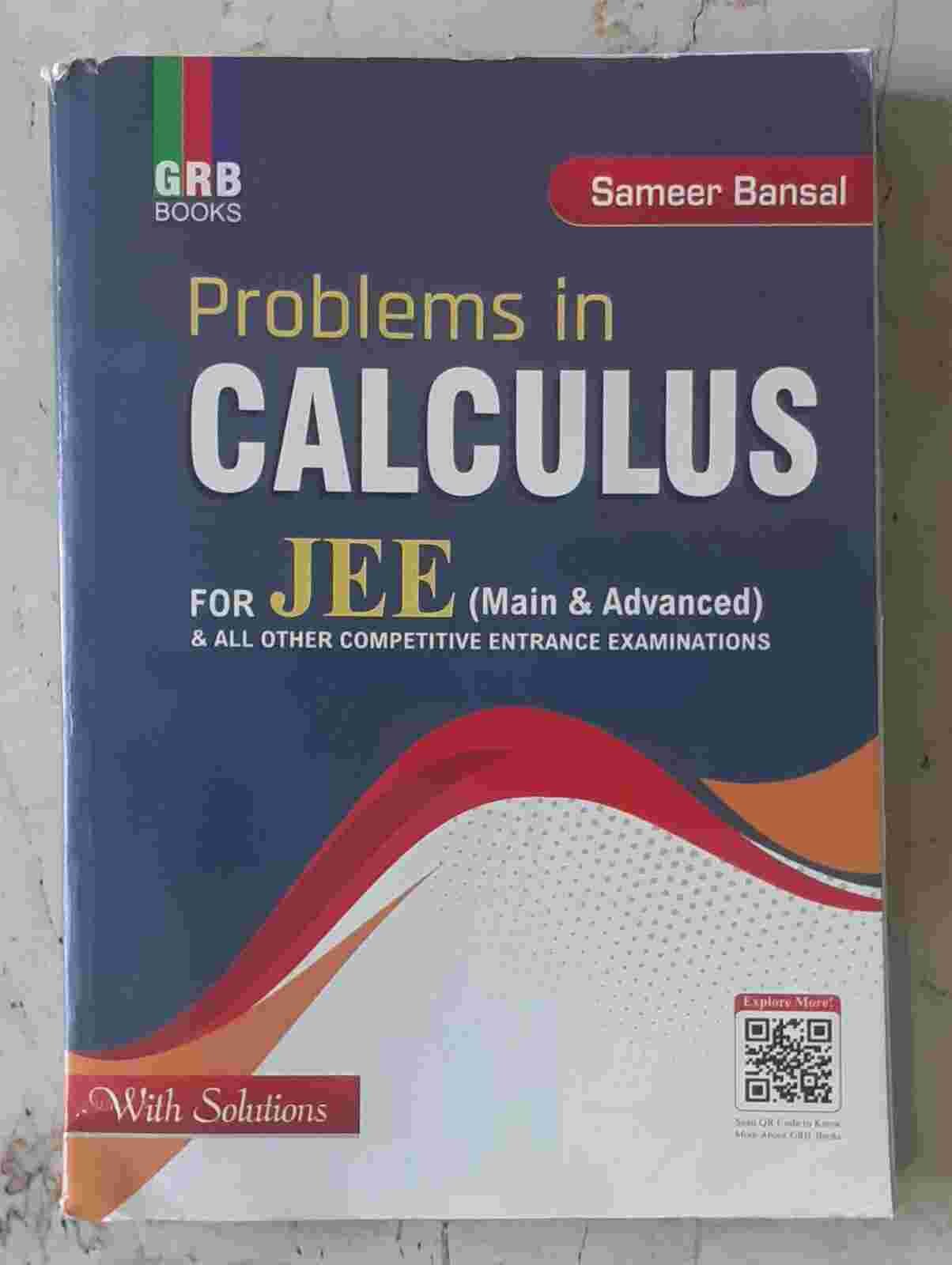 GRB Problems in Calculus for JEE - Sameer Bansal